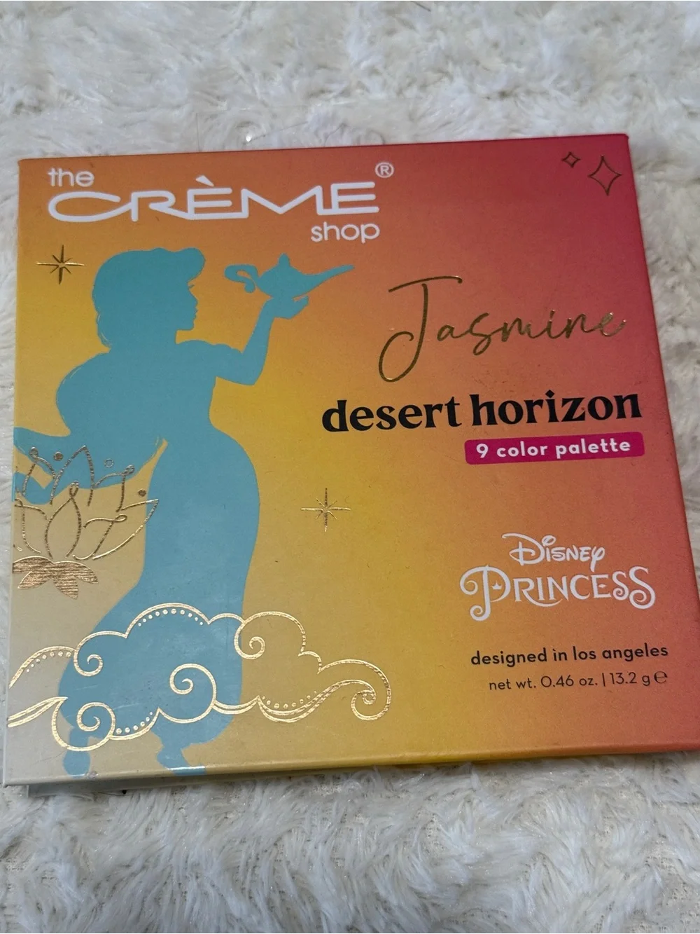 Disney Jasmine Desert Horizon 9-Color Eyeshadow Palette - Teal, Orange, Gold